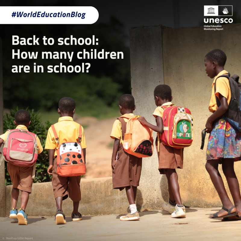 Back to school: How many children are in school?